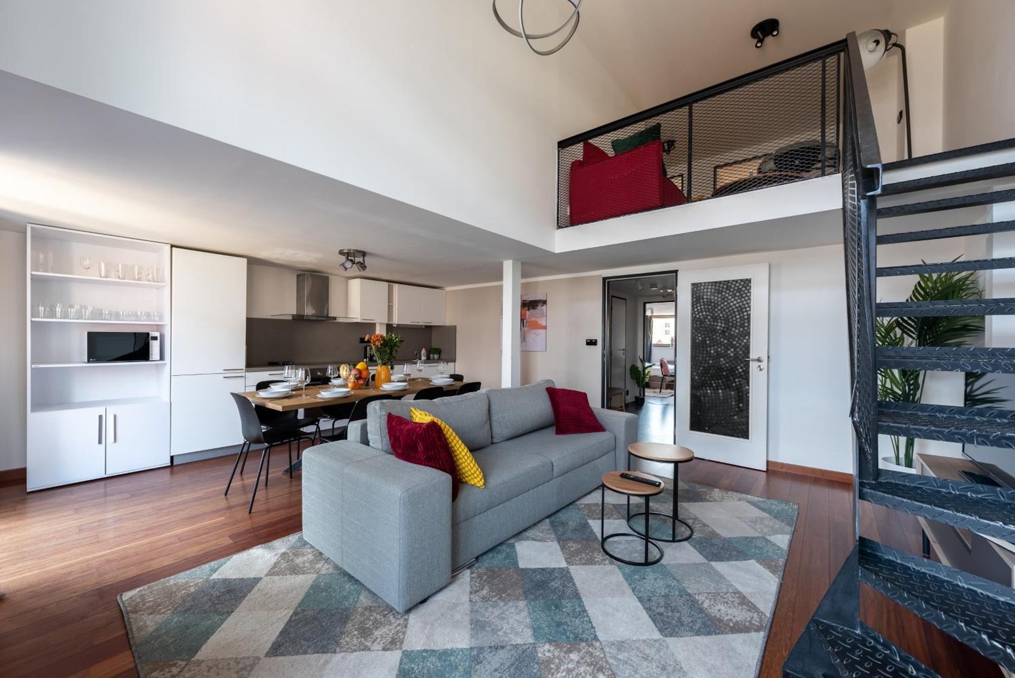Spacious Apartments Near Karlin Square Prága Kültér fotó